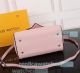 Knock off L---V Double V Grand Pink Leather&Canvas Women's Handbag  (5)_th.jpg